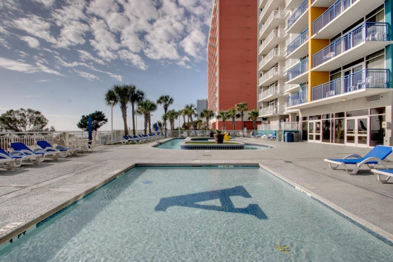 Oceanfront Condo With Private Balcony Myrtle Beach Bagian luar foto