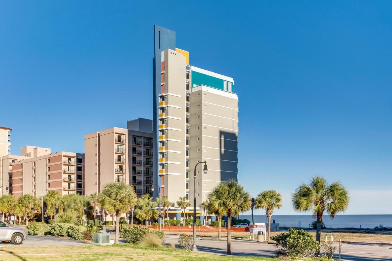 Oceanfront Condo With Private Balcony Myrtle Beach Bagian luar foto