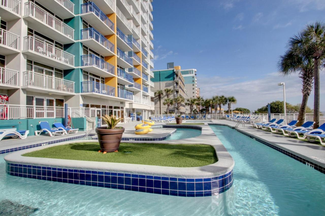 Oceanfront Condo With Private Balcony Myrtle Beach Bagian luar foto