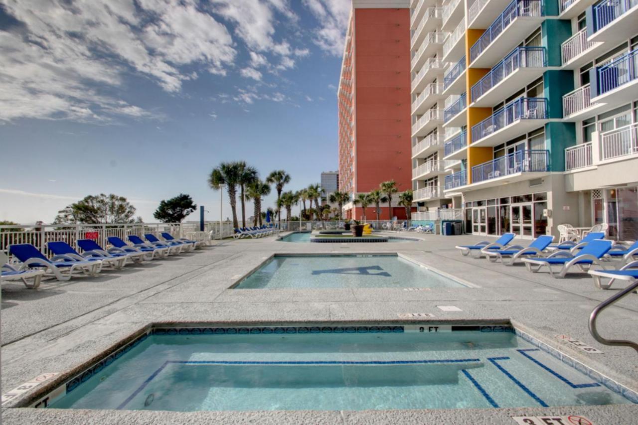 Oceanfront Condo With Private Balcony Myrtle Beach Bagian luar foto