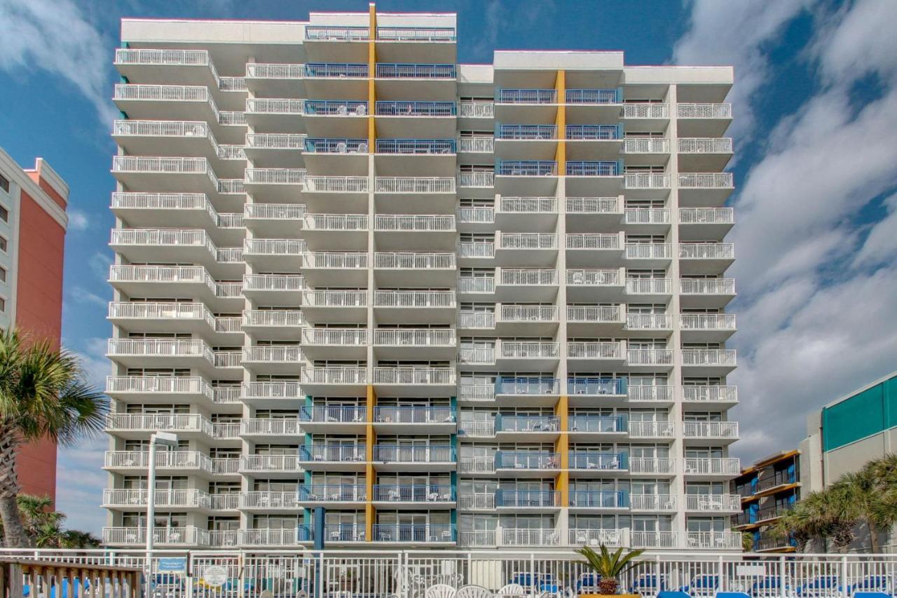 Oceanfront Condo With Private Balcony Myrtle Beach Bagian luar foto