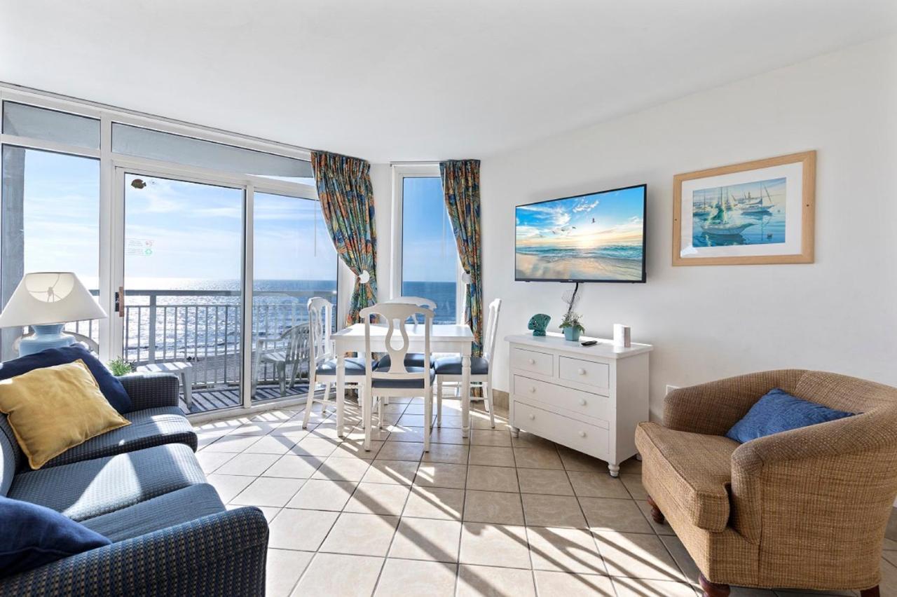 Oceanfront Condo With Private Balcony Myrtle Beach Bagian luar foto