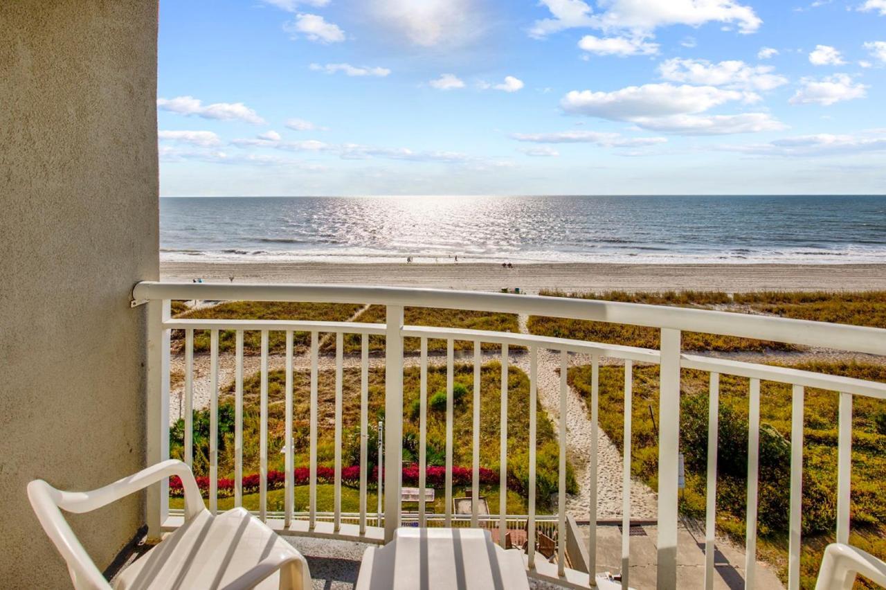 Oceanfront Condo With Private Balcony Myrtle Beach Bagian luar foto