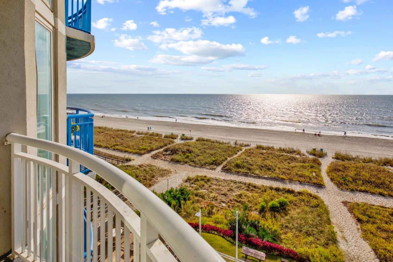 Oceanfront Condo With Private Balcony Myrtle Beach Bagian luar foto